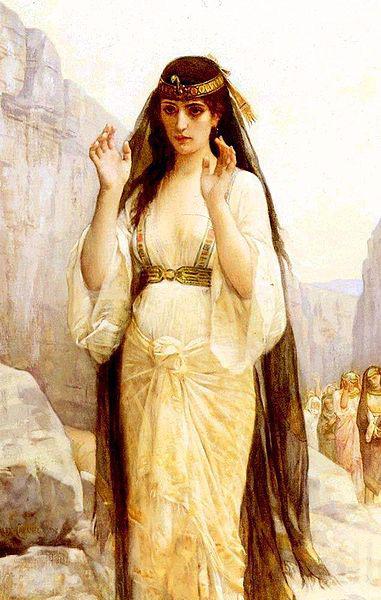 Alexandre Cabanel The Daughter of Jephthah Norge oil painting art